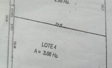 Vendo terreno en Vía Salitre