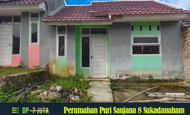 rumah 2 kamar di bandar Lampung FREE DP