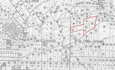 Venta Campo 19 hectáreas C/Plantación Montecarlo Misiones