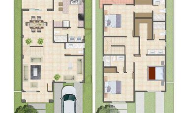 Venta de espectacular Casa Esquinera Modelo Iris  en Etapa Brisana Urb. Casalaguna/A 5 minutos del Riocentro Dorado.