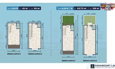Latigo Square - Ruko Murah 2 lt di Gading Serpong