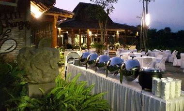 Rumah Villa Joglo & Resto Kolam Renang Tanah Luas di Gito - Gati