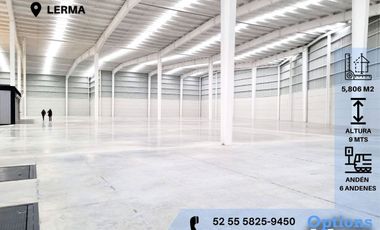 Industrial warehouse opportunity for rent, Lerma