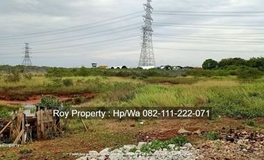 Dijual Tanah Marunda 5 Ha Muara Tawar Bekasi dkt Pintu Tol