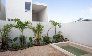 Casa en venta tipo Villa en Dzitya a 100mt de avenida principal