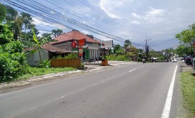 Tanah 400m2 Lokasi Strategis Jalan Utama Raya Canggu