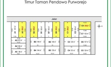 Selatan Alun-Alun Purworejo, SHM Pekarangan Tanah Murah Purworejo