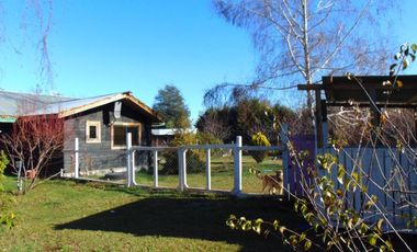 Casa en Parcela Villarrica Ñancul orilla de carretera