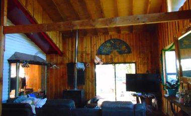 Casa en Parcela Villarrica Ñancul orilla de carretera