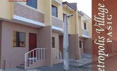 Ready for Occupancy 3 Bedrooms Townhouse for Sale in Metropolis Village 3 Pasig City