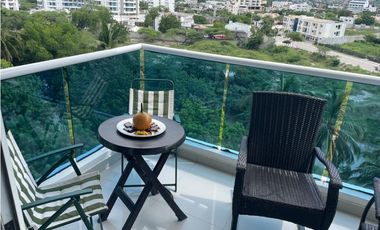 Venta de apartamento para turismo en Playa Salguero, Santa Marta.