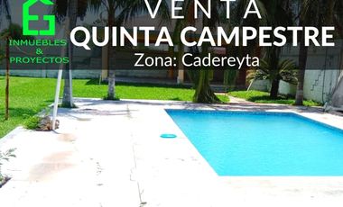 Quinta Campestre en venta Cadereyta NL