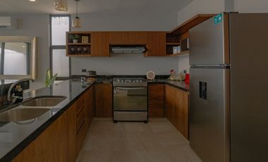 Villa residencial con diseño moderno en Conkal