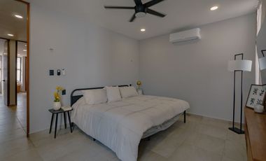 Villa residencial con diseño moderno en Conkal