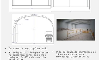 BODEGAS RENTA EN PARQUE NUEVO Y SEGURO