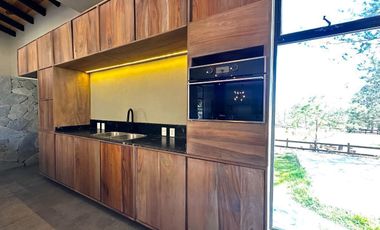 Cabaña de Lujo en Venta Amueblada, Tapalpa Country Club, Jalisco. Campo de Golf