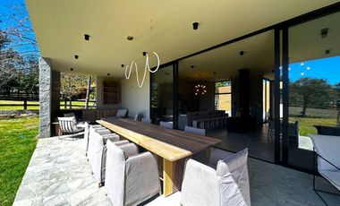 Cabaña de Lujo en Venta Amueblada, Tapalpa Country Club, Jalisco. Campo de Golf