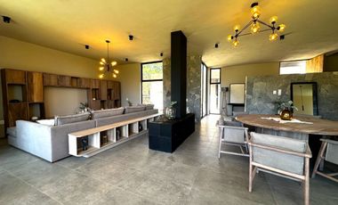 Cabaña de Lujo en Venta Amueblada, Tapalpa Country Club, Jalisco. Campo de Golf