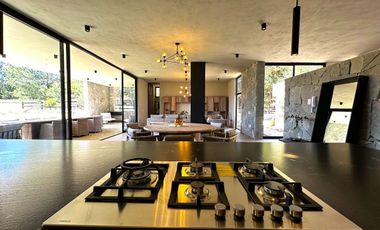 Cabaña de Lujo en Venta Amueblada, Tapalpa Country Club, Jalisco. Campo de Golf