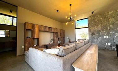 Cabaña de Lujo en Venta Amueblada, Tapalpa Country Club, Jalisco. Campo de Golf