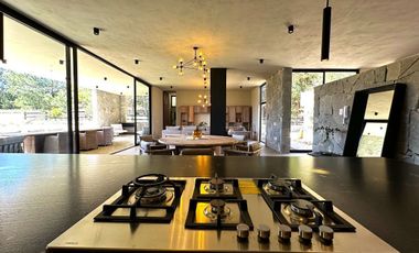 Cabaña de Lujo en Venta Amueblada, Tapalpa Country Club, Jalisco. Campo de Golf