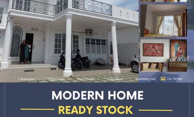 di jual cepat rumah 2 lantai di tengah kota pekanbaru