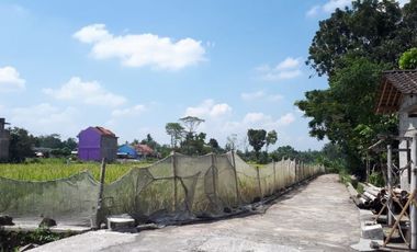RUMAH JOGLO , LINGKUNGAN ASRI, KAWASAN RAMAI DI UTARA PRAMBANAN