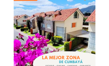 Casa de venta Lumbisí / Cumbayá, Conjunto, piscina, futbol Familias