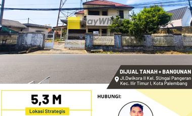 Dijual tanah dan bangunan