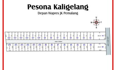 GARANSI UNTUNG 30% : Kapling Tanah Dekat SMA N 1 Pemalang, SHM