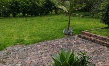 finca en arriendo/venta en fagua. Cod V2084