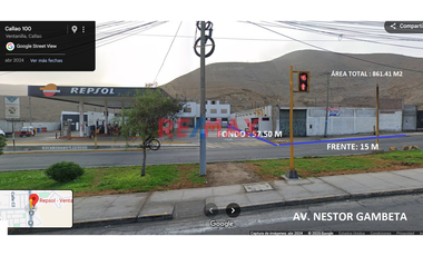 Terreno De 861 M2 - En Venta- En Plena Avenida Nestor Gambeta