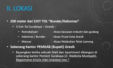 Ciamik Mewah, Ruko, Hotel, Apartemen Icon Mall, Gresik | Br114 G