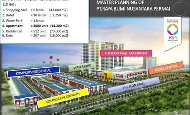 Ciamik Mewah, Ruko, Hotel, Apartemen Icon Mall, Gresik | Br114 G