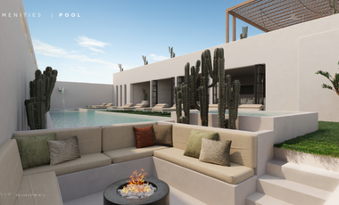 Condominio en Venta Los Cabos México, Alberca, Casa Club, rooftop vista al arco