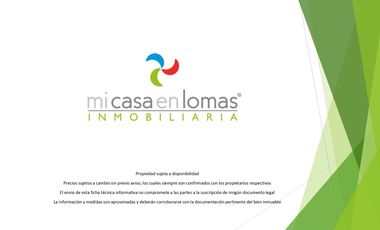 EXCELENTE UBICACION LOTES PARQUE BERNA LOMAS DE ANGELOPOLIS II