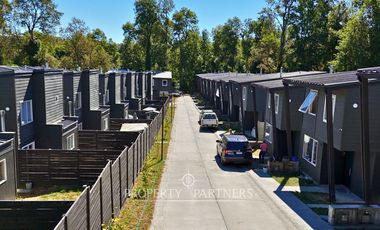 Últimas casas en la ciudad de Panguipulli