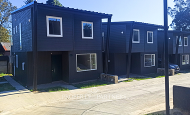 Últimas casas en la ciudad de Panguipulli