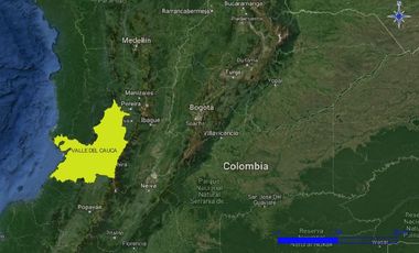 lote en venta en vía el naranjal-ginebra. Cod V107665