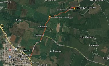 lote en venta en vía el naranjal-ginebra. Cod V107665