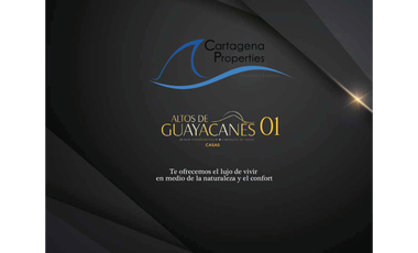ALTOS DE GUAYACANES, LOTES, CASAS EN CARTAGENA CON PLAYA