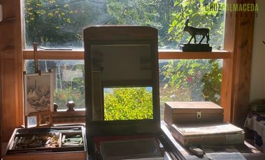 Casa en Venta en Espectacular Isla en el Lago Las Rocas, Puelo Alto