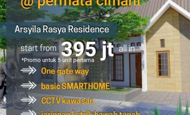 Promo murah rumah baru permata Cimahi strategis SHM