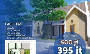 Promo murah rumah baru permata Cimahi strategis SHM