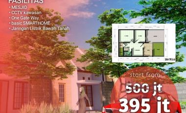 Promo murah rumah baru permata Cimahi strategis SHM