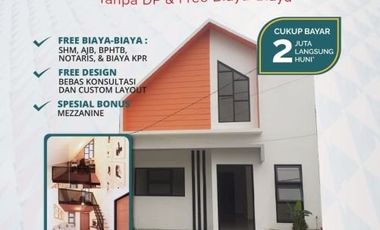 Rumah Bogor DP 0 Cicilan Mulai 3 Jutaan Free Biaya-Biaya