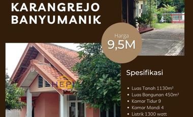 Dijual Rumah bonus tanah di Karangrejo Banyumanik Semarang
