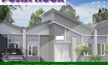 Rumah Dijual di Malang Tipe 25/107 Free Biaya2 Dekat Kampus