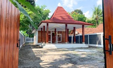 WOW, JOGLO KLASIK KAYU JATI ALA SULTAN DI UTARA PRAMBANAN, HARGA MURAH BANGET