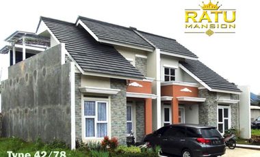 JUAL RUMAH VILLA DI CIPANAS PUNCAK, BERKABUT, VIEW GUNUNG GEDE
